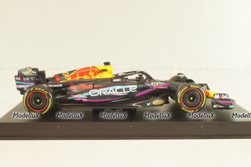Red Bull RB19 #1 GP Miami USA, Weltmeister M.Verstappen 2023, Formula 1, F1, 18-38083 VM, Burago 1:43