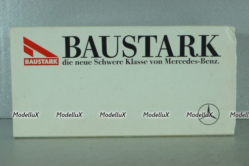 Mercedes-Benz 2635 dump truck "Bastark", red, Nr.315, NZG 1:43