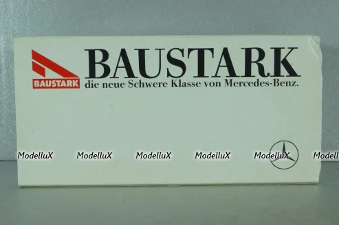 Mercedes-Benz 2635 dump truck "Bastark", red, Nr.315, NZG 1:43