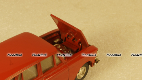 Москвич-427, красный, май 1988г, Тантал/Радон 1:43