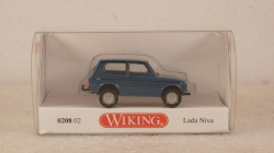 ВАЗ-2121 Lada Niva blue, 20802, Wiking 1:87