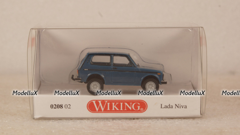 ВАЗ-2121 Lada Niva blue, 20802, Wiking 1:87