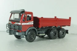 Mercedes-Benz 2635 dump truck "Bastark", red, Nr.315, NZG 1:43