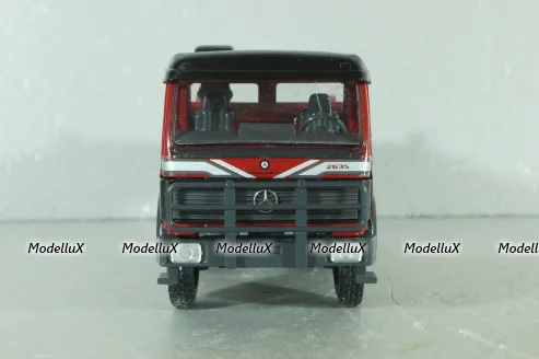 Mercedes-Benz 2635 dump truck "Bastark", red, Nr.315, NZG 1:43