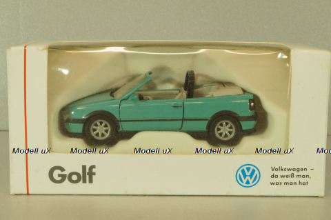 Volkswagen Golf VR6 Cabriolet (Golf III) 1991, light green, 1006LG, Schabak 1:43