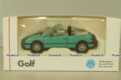 Volkswagen Golf VR6 Cabriolet (Golf III) 1991, light green, 1006LG, Schabak 1:43