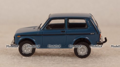 ВАЗ-2121 Lada Niva blue, 20802, Wiking 1:87