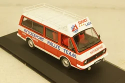Раф-2203 Assistance with roof rack with wheels, RAC395, IXO 1:43