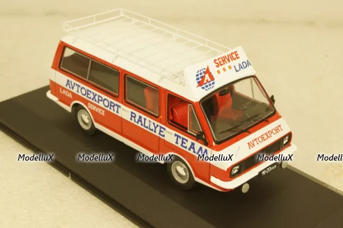 Раф-2203 Assistance with roof rack with wheels, RAC395, IXO 1:43