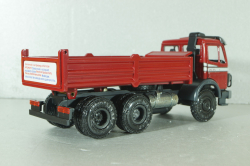 Mercedes-Benz 2635 dump truck "Bastark", red, Nr.315, NZG 1:43