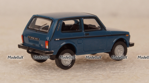 ВАЗ-2121 Lada Niva blue, 20802, Wiking 1:87