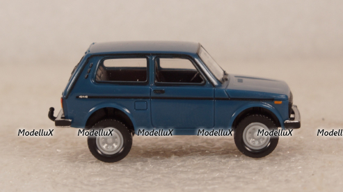 ВАЗ-2121 Lada Niva blue, 20802, Wiking 1:87
