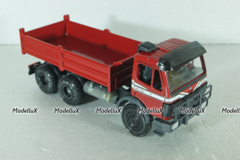 Mercedes-Benz 2635 dump truck "Bastark", red, Nr.315, NZG 1:43