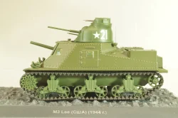 M3 Lee США 1944г. Танки, легенды мировой бронетехники №14, TLOB014, DeAgostini 1:43 Блистер вскрыт!