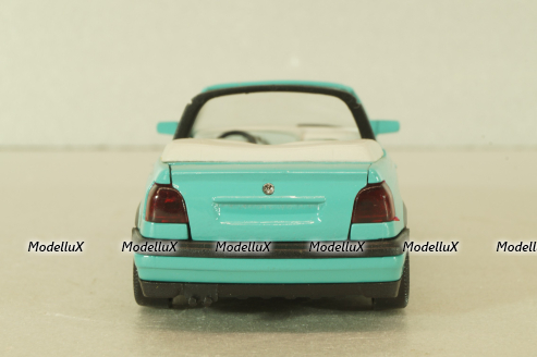 Volkswagen Golf VR6 Cabriolet (Golf III) 1991, light green, 1006LG, Schabak 1:43