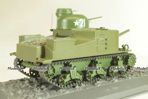 M3 Lee США 1944г. Танки, легенды мировой бронетехники №14, TLOB014, DeAgostini 1:43 Блистер вскрыт!