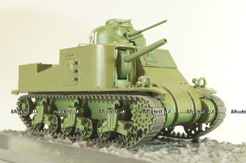 M3 Lee США 1944г. Танки, легенды мировой бронетехники №14, TLOB014, DeAgostini 1:43 Блистер вскрыт!