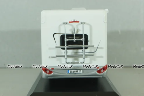 Hymer Classe-B 504 CL camper van 2014, white, HPC045, Hachette Passion Camping-Cars #45 1:43