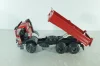 Mercedes-Benz 2635 dump truck "Bastark", red, Nr.315, NZG 1:43