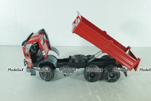 Mercedes-Benz 2635 dump truck "Bastark", red, Nr.315, NZG 1:43
