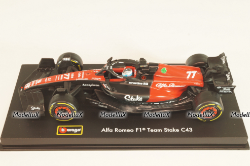 Alfa Romeo F1 C43 #77  V.Bottas 2023, Formula 1, F1, 18-38086 #77, Burago 1:43