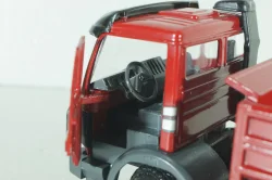 Mercedes-Benz 2635 dump truck "Bastark", red, Nr.315, NZG 1:43