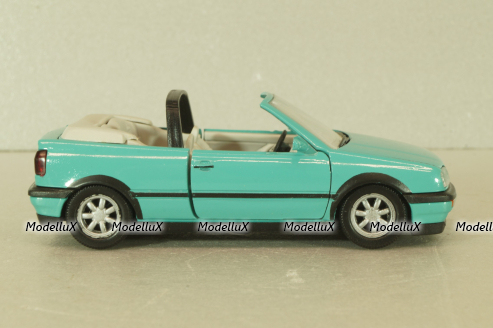 Volkswagen Golf VR6 Cabriolet (Golf III) 1991, light green, 1006LG, Schabak 1:43