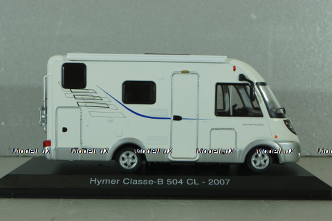 Hymer Classe-B 504 CL camper van 2014, white, HPC045, Hachette Passion Camping-Cars #45 1:43