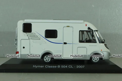 Hymer Classe-B 504 CL camper van 2014, white, HPC045, Hachette Passion Camping-Cars #45 1:43