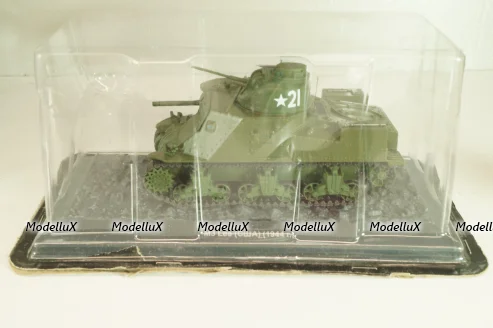 M3 Lee США 1944г. Танки, легенды мировой бронетехники №14, TLOB014, DeAgostini 1:43 Блистер вскрыт!