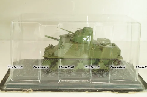 M3 Lee США 1944г. Танки, легенды мировой бронетехники №14, TLOB014, DeAgostini 1:43