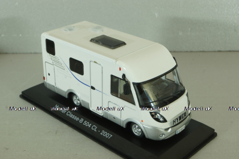Hymer Classe-B 504 CL camper van 2014, white, HPC045, Hachette Passion Camping-Cars #45 1:43