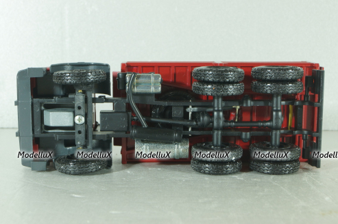 Mercedes-Benz 2635 dump truck "Bastark", red, Nr.315, NZG 1:43