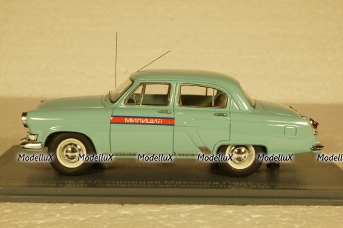 Газ-21Л Милиция, из к/ф "Берегись Автомобиля" 1962г.,  VVM 1:43