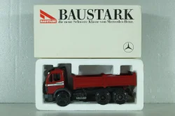Mercedes-Benz 2635 dump truck "Bastark", red, Nr.315, NZG 1:43