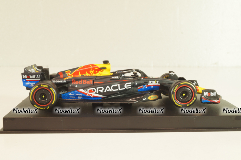 Red Bull RB19 #1 GP Austin USA, Weltmeister M.Verstappen 2023, Formula 1, F1, 18-38083 VM, Burago 1:43