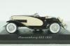 Duesenberg SSJ 1933, creme/black, Altaya 1:43