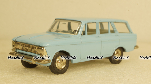 Москвич-427, голубой, Тантал/Радон 1:43