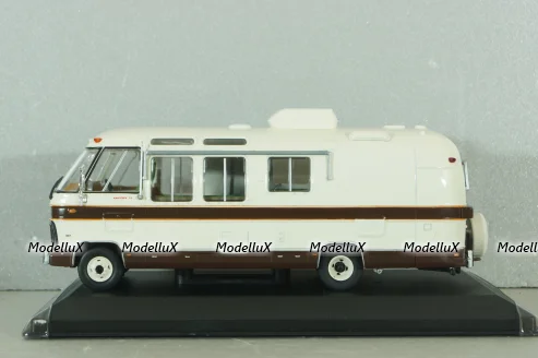 Airstream Argosy 24 camper van 1975, white, HPC041, Hachette Passion Camping-Cars #41 1:43