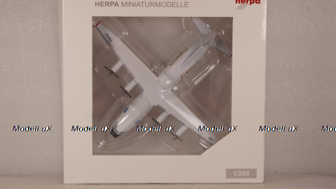 Ан-10А Antonov AN-10 Алма-Аты модель самолета, Herpa 1:200