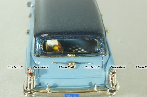 Buick Century Estate Wagon 1956, blue/white, NR22, Conquest Models 1:43