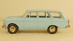 Москвич-427, голубой, Тантал/Радон 1:43
