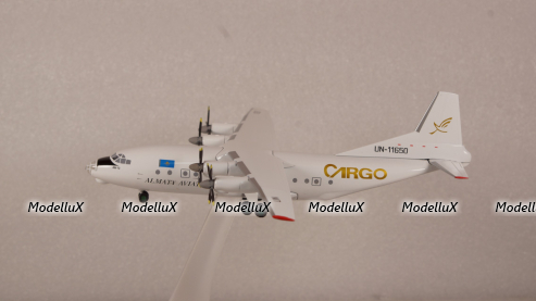 Ан-10А Antonov AN-10 Алма-Аты модель самолета, Herpa 1:200