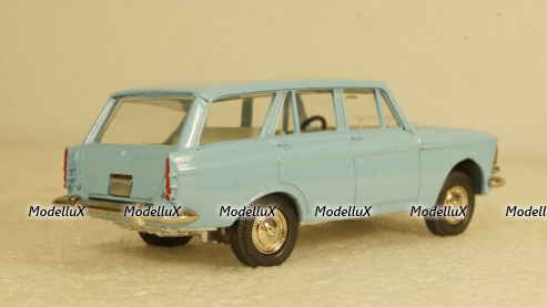 Москвич-427, голубой, Тантал/Радон 1:43
