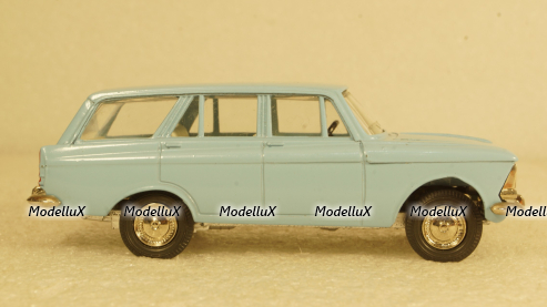Москвич-427, голубой, Тантал/Радон 1:43