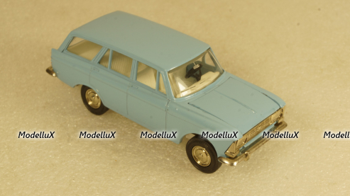 Москвич-427, голубой, Тантал/Радон 1:43