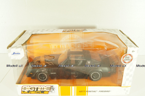 Pontiac Firebird 1977, matt black, 34030, Jada 1:24