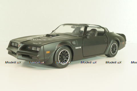 Pontiac Firebird 1977, matt black, 34030, Jada 1:24
