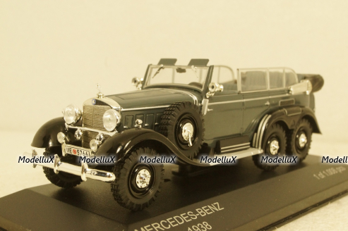 Mercedes Typ G4, 1938 Grey, WB012, WhiteBox 1:43