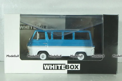 Ford Econoline 1964, blue/white, WB284, WhiteBox 1:43